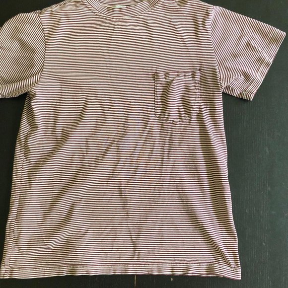 Lark & Wolff striped mock neck - Picture 1 of 4